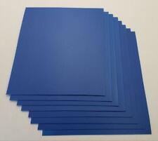 Blue Abs Plastic Sheet 00394 1mm X 8 12 X 10 12 Qty 8