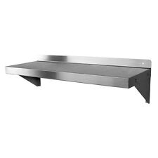 Ace Ws W1224 12 X 24 18 Gauge Stainless Steel Wall Mount Shelf Nsf Approved