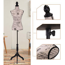 Professional Female Mannequin Torso Dress Form Clothing Display With Tripod Stand