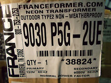 France Electric Sign Repair Part 9030 P5g 2ue Outdoor Type2 Neon Transformer Nib
