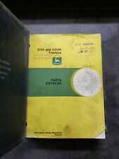 John Deere 2155 2355n Parts Catalog Manual Pc4217 Original Green Binder