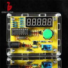 1hz 50mhz Crystal Oscillator Tester Frequency Counter Meter Case Diy Kits New