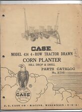 Original Case 434 4 Row Tractor Drawn Corn Planter Hill Drop Drill Parts Catalog
