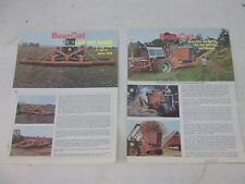 Bear Cat 4200 Tub Master Grinder Amp Seed Bed Master Brochure For Farmall Tractors