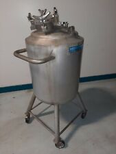 Paul Mueller Stainless Pressure Vessel Heat Transfer 150 Liter 30 Psi 300 Deg