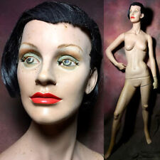 Dg Williams Vintage 60s Female Mannequin Full Body Size Realistic Rare Creepy
