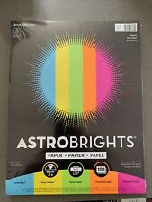 Astrobrights Color Paper 85 X 11 Bright Assortment 100 Sheets