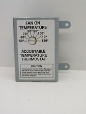 Air Vent 58038 Single Speed Adjustable Temperature Roof Vent Thermostat