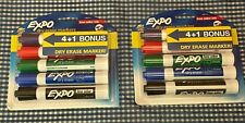 2 Pack Of 5 Colors Expo Dry Erase Markers Low Odor 1965014 Free Shipping