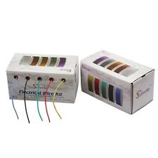 30awg 50m Flexible Silicoone Wire Kit Cable 5 Color Mix Box Electrical Copper
