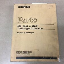 Cat Caterpillar 320ln Parts Manual Book Catalog List Excavator Sn 2dl 9kk 1xm