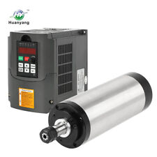 Er20 22kw Water Cooled Spindle Motor Four Bearings With Hy 22kw Inverter Drive