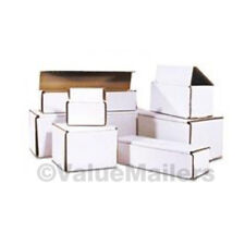 100 6 X 6 X 1 White Corrugated Shipping Mailer Packing Box Boxes