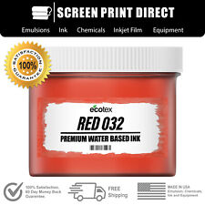 Ecotex Red 032 Water Based Ready To Use Discharge Ink Pint 16oz