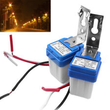 2pcs Dc As 10 12v Auto On Off Street Photocell Light Switch Photo Control Sensor