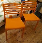 Restaurant Chair Resol Lama Orange Made In Spain