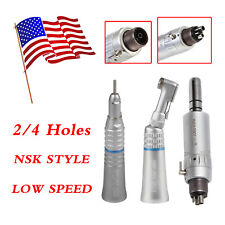 Dental Contra Angle Straight Handpiece Air Motor 24h Micromotor Fit Nsk Usps