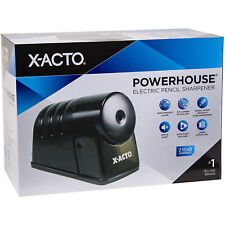 X Acto Powerhouse Desktop School Office Electric Pencil Sharpener Black