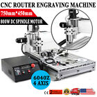 Usb Cnc Router 6040z 4 Axis Engraver Engraving Machine Woodwork 1500w Vfd