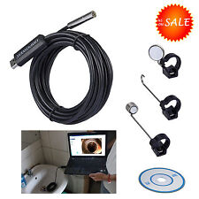 15m 50 Inspection Camera Hd Vdo 720p Usb Tube Drain Pipe Sewer Cleaner Updated