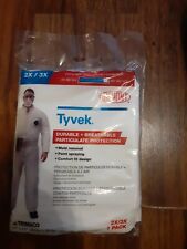 Trimaco 2x3x Tyvek Paint Protective Coveralls Model 14324 New Unopened Pack