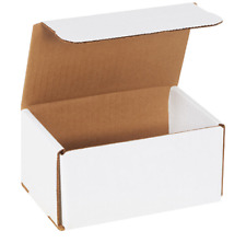 1 500 Choose Quantity 6x4x3 Corrugated White Mailers Packing Boxes 6 X 4 X 3
