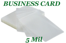 500 Business Card 5 Mil Laminating Pouches Sheet Laminator 2 14 X 3 34 Quality