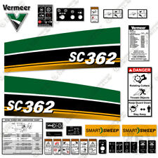 Vermeer Sc362 Stump Grinder Decal Kit Curved 3m Vinyl