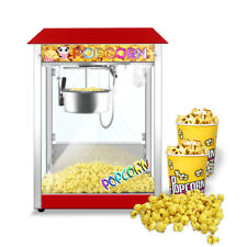 Commercial 8 Ounce Professional Popcorn Machine Electric Popcorn Maker