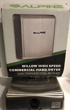 Alpine Commercial Willows High Speed Hand Dryer New Opened Box