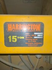 15 Ton Harrington Chain Hoist