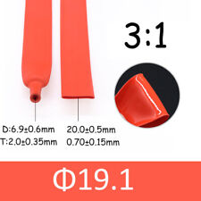 31 Heat Shrink Tubing 191mm All Colours Glue Sleeving Sleeve 1 Meter Tubes