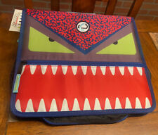 Case It Dual Rings Monster Zip Up Binder With Strap Pencil Pouch Amp Pockets