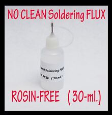 New 30 Ml Needle Tip Bottle No Clean Soldering Liquid Flux Reflow Rosin Free