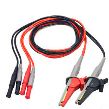 Lcr Meter Test Leads Lead Terminal Kelvin Clip Wires For Ut612ut611 Zb Lc02 Kd
