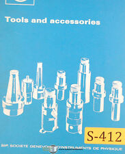 Sip 620 720 Hauser Tooling And Equipment Tooling Systems Manual 1982