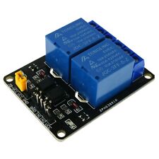 Geekcreit 2 Channel Isolated Relay Module 5v Spdt Output Arduino