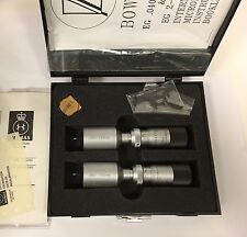 Fowler 52 255 333 Bowers Holmike Internal Micrometer Complete Set 080 120