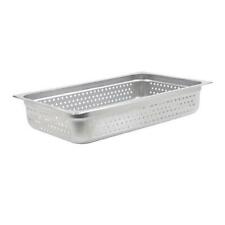 Winco Spfp4 Full Size 4 In Deep Perforated Steam Table Pan