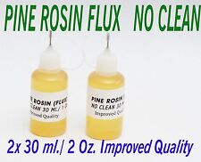 60ml 2oz Needle Tip Bottle Rosin No Clean Soldering Solder Liquid Flux Reflow