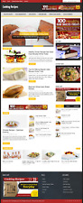 Cooking Recipes Wordpress Niche Blog Website With Free Installation And Setup