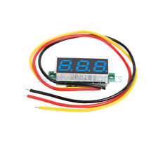 10pcs Mini Dc 0 100v 028 3 Digit Voltmeter Led Voltage Panel Meter 3 Wire
