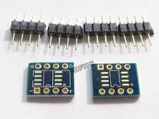 2pcs Dual Soic To Dip 8 Convert Pcb Adapter Smd Opa627