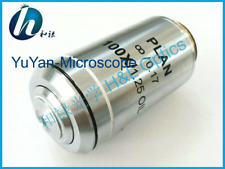 New Microscope 100x125 Oil 017 Plan Objective For Olympus Cx21cx31cx41