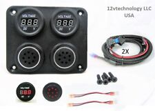 12v Battery Voltmeter Monitor Measures Low Charge Alarm Solar Bank 60 Wires
