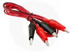 18awg Pair Red Black Test Leads Alligator Clips Jumper Cables Automotive Tester