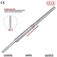 No 4 Scalple Handle Straight Blade Holder Dental Oral Care Lab Instrument Uk