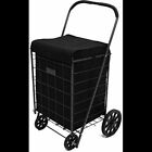 Laundry Grocery Cart Liner Folding Shopping Square Bottom For Large Jumbo Carts