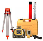 Topcon Rl-h5a Self-leveling Rotary Grade Laser Level W Tripod And 14 Rod Inches