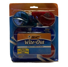 Wite Out Ez Correct Correction Tape White 6pack Wotapp6 Whi Red Blue Colorful